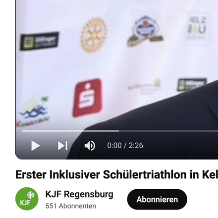 Sportliche Erfolge beim Ersten Inklusiven Schülertriathlon