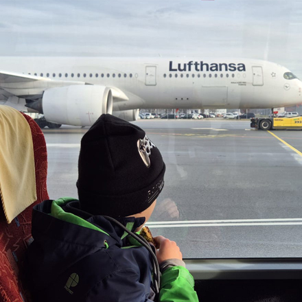 Spannender Ausflug zum Flughafen München