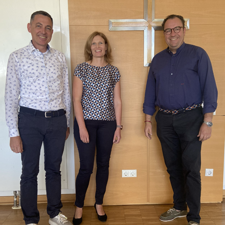 Neues Schulleitungsteam an der Cabrini-Schule