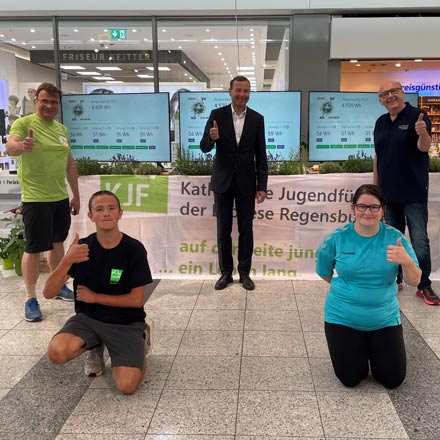 Radeln für "Energie wird Natur"